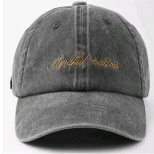 Active After Coffee 'Mindful Matters' Cap / Spring Green / One Size NWT